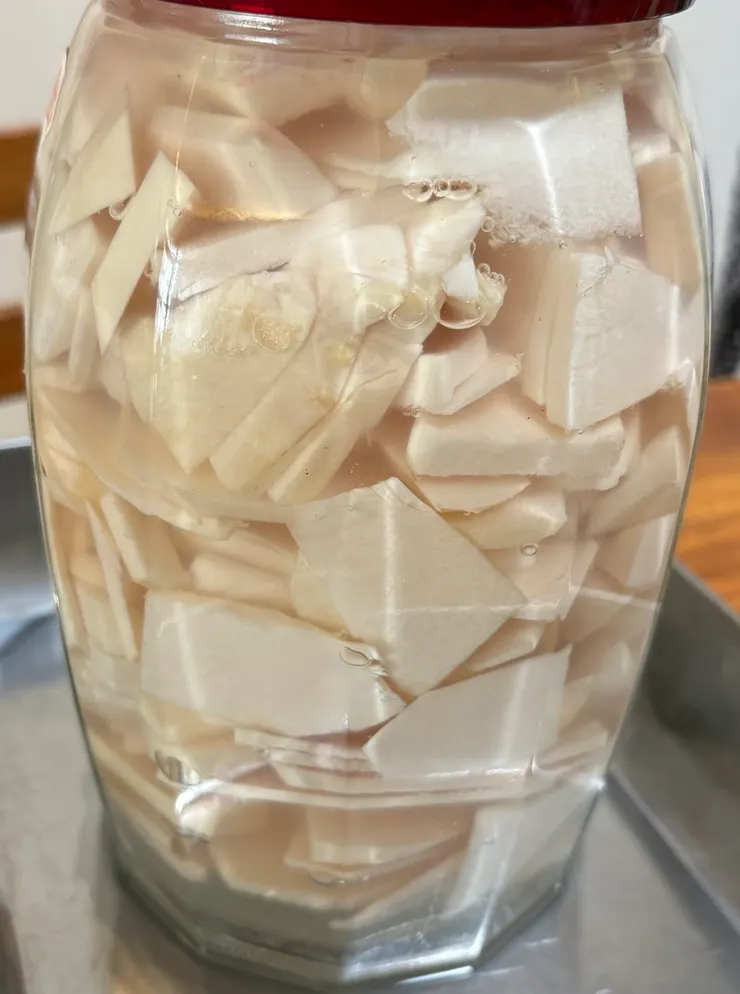 900公克的酸筍。