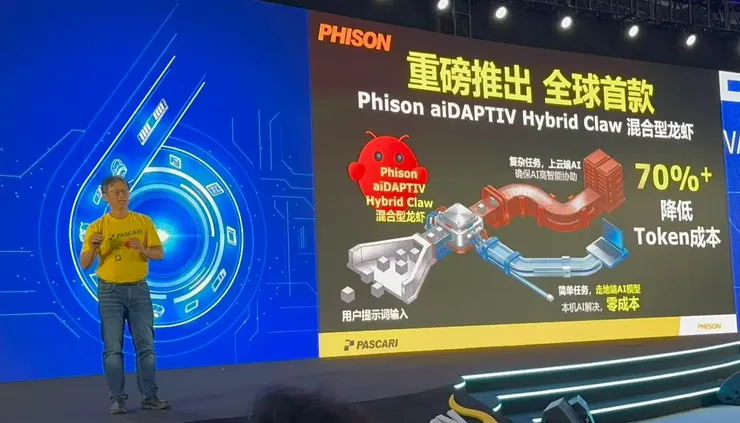 群聯執行長 CFMS 2026 主題演講。資料來源：群聯電子