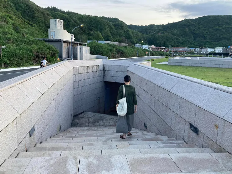 人權園區和不遠處的公館國小