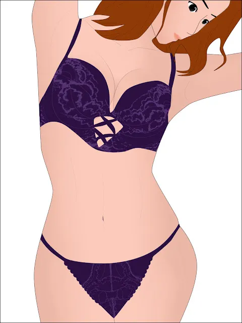 圖3:女性寬大的骨盆加上皮下脂肪的堆積,造就豐滿臀部,與細腰間的落差形成性感曲線。