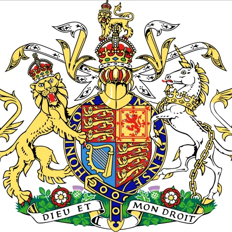 英國皇家徽章 (Royal coats of arms) (圖片出處：The Royal Household)