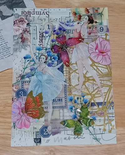 優雅、轉圈，無視束縛，向著美好舞動