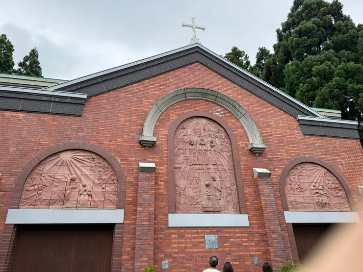 磚牆後面真的有修女在修行，不能參觀