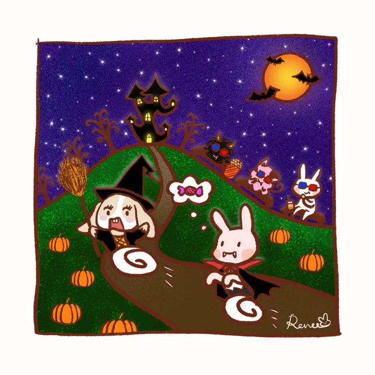 故事原文：《萬聖節兔子傳說》