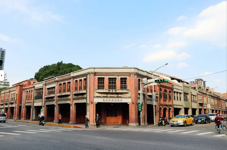 剝皮寮歷史街區(擷取自google地圖)