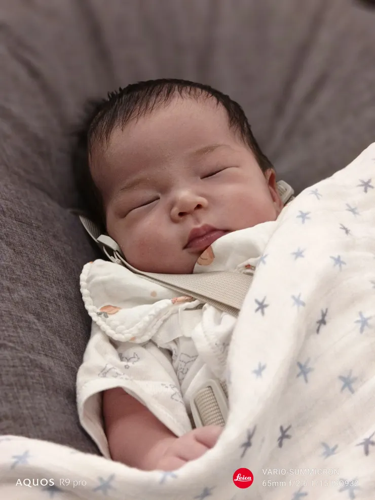 比起野外,室內使用人像模式的效果就自然多了!另外,SHARP的美肌一向都很含蓄,不若其他兩個東亞大國的風格那樣濃妝豔抹,於是我發現無論美肌全開或全關…拍咩咩的效果都差不多,只能說嫩嬰皮膚實在太好啦!(SHARP AQUOS R9 pro,65mm)