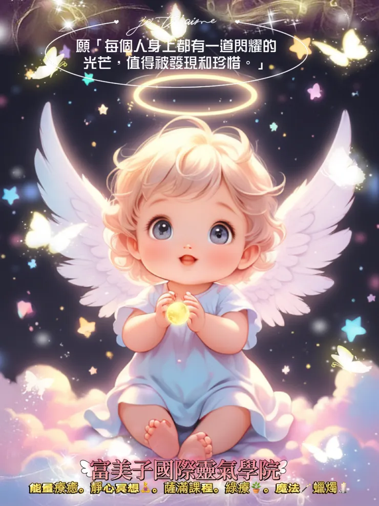 願「每個人身上都有一道閃耀的光芒，值得被發現和珍惜。」