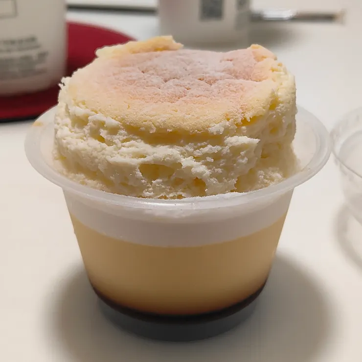 起司舒芙蕾→鮮奶油→布丁→焦糖