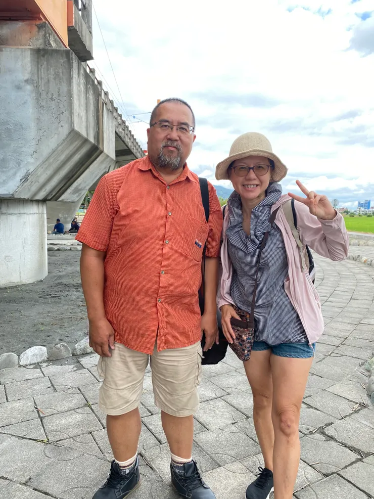 活動開始前跟講師合照