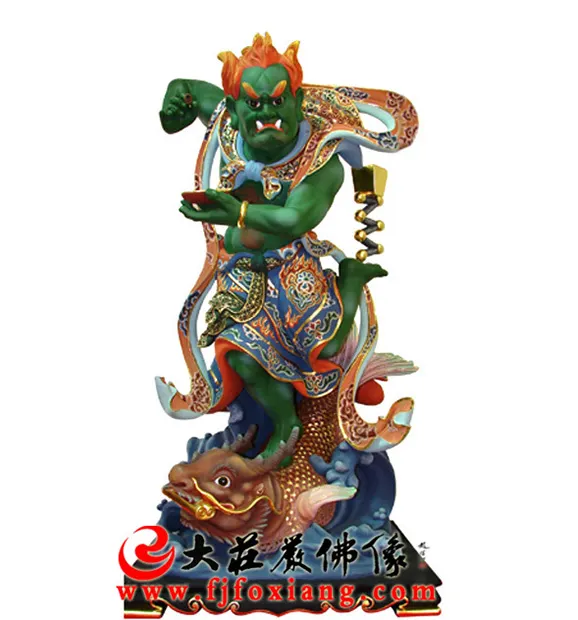 文曲星彩繪神像