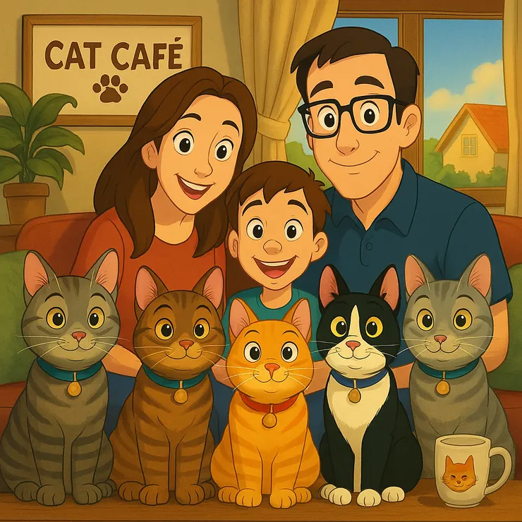 迪士尼動畫風以大眼圓臉與流暢線條著稱，角色表情誇張而富有情感。