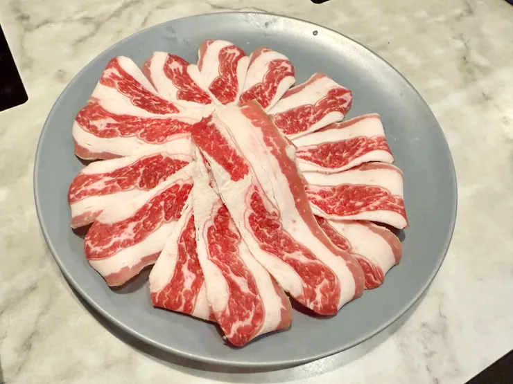 美國安格斯培根牛套餐 6oz   380元