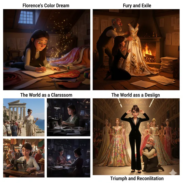 艾莉亞與黃金頂針