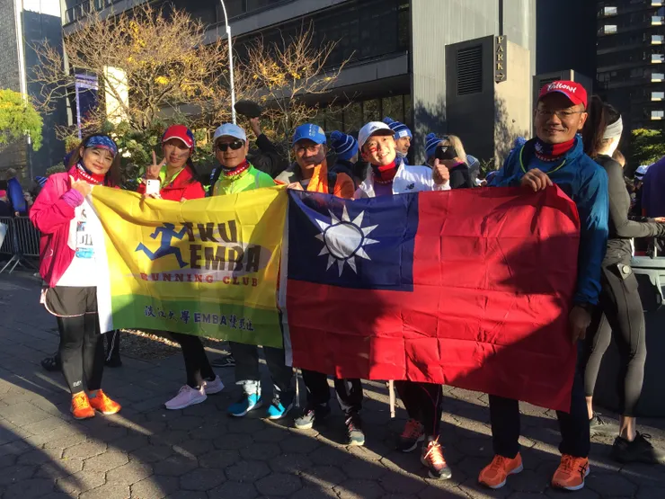 咱們淡江 EMBA 慢跑社來囉！