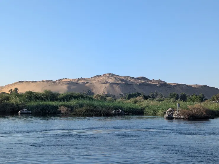 阿斯旺尼羅河景(攝於2025年)