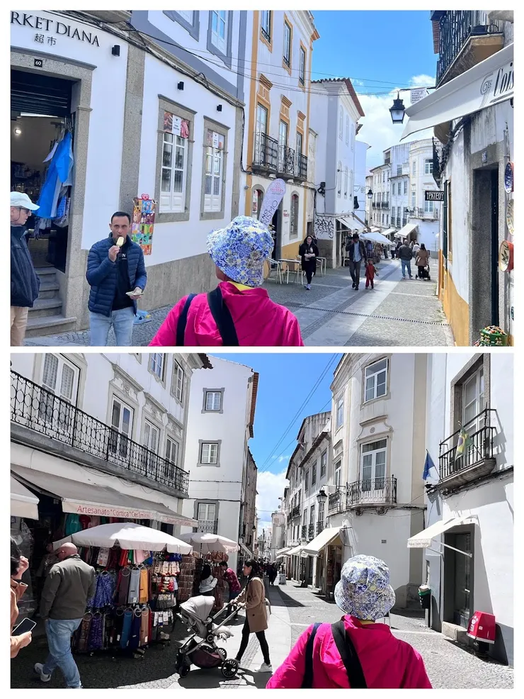 遊客逛街購物區