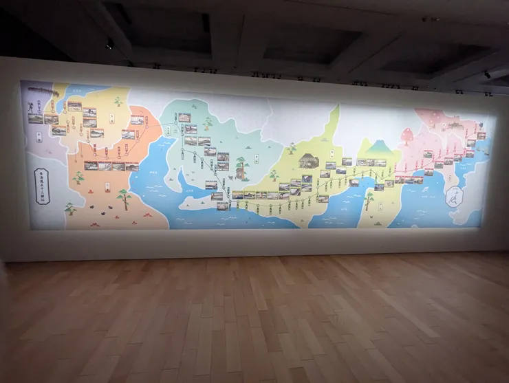 東海道五十三驛站  （地圖）