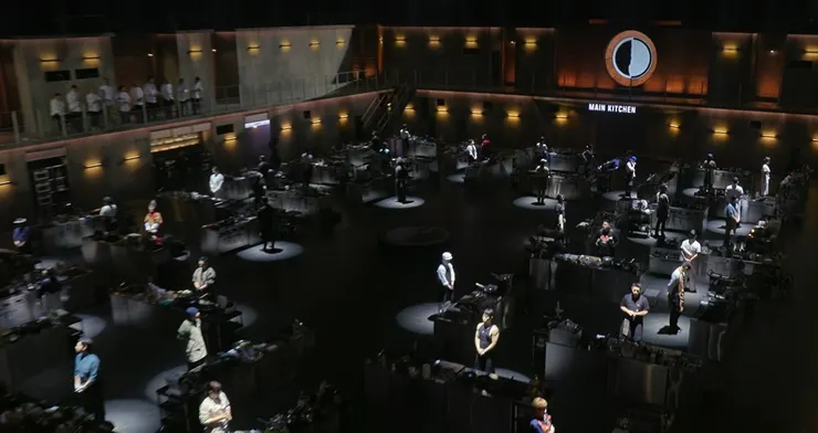 黑白大廚第一回合的賽場