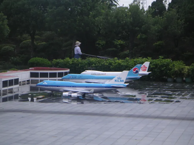 這是桃園龍潭的小人國!