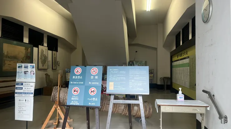 相較於大型名城的華麗展示,橫手城天守閣更像是一座地方小型博物館。