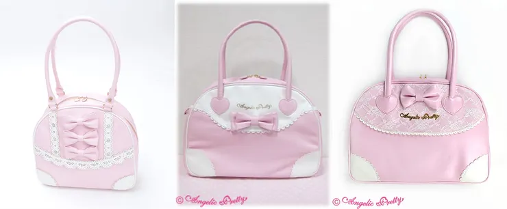 Chalmiere（左一）與 Angelic Pretty 的對照