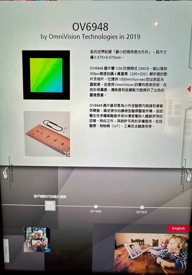 世界最小的晶片
