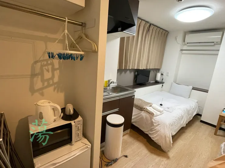 麻雀雖小 五臟俱全的小公寓。