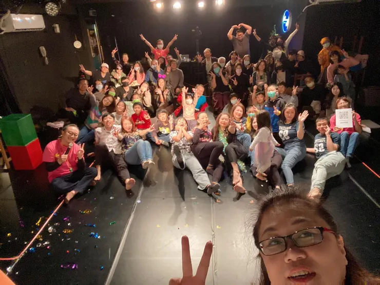 2023大爆笑即興劇PK賽大合照