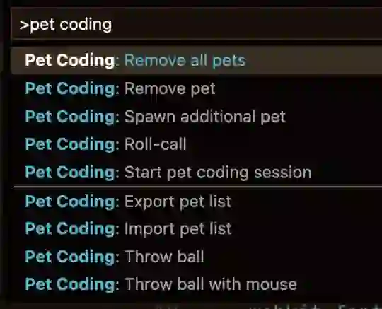 Vs Code Animal Code VS Code Pets,一邊寫程式一邊養隻療癒小寵物吧
