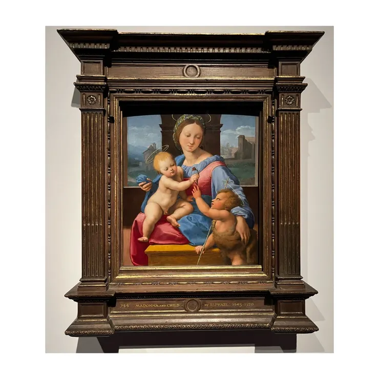 拉斐爾《聖母子與施洗者約翰》（加瓦聖母）,約1510–1511