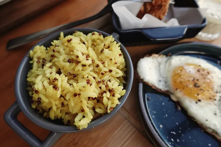 薑黃藜麥炊飯 Turmeric and Quinoa Rice  |  NT.30