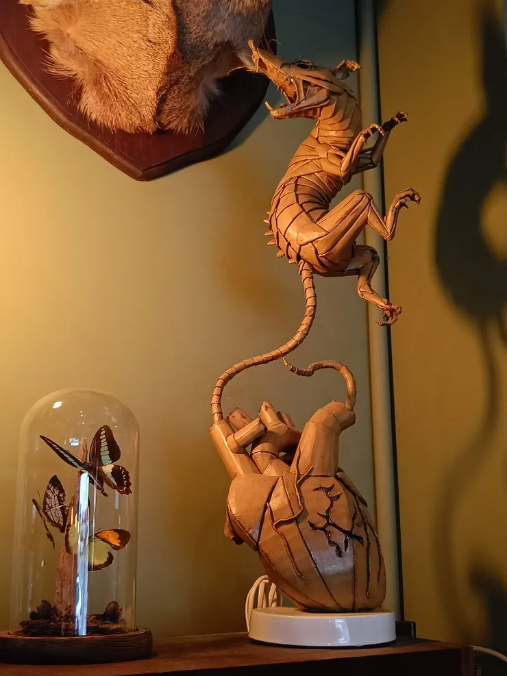 這⋯⋯是什麼動物的心臟啊？上面又是什麼動物？