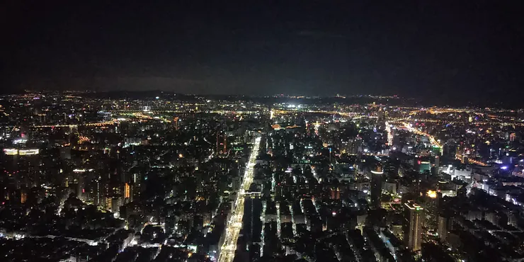101俯瞰台北(霉女拍攝)