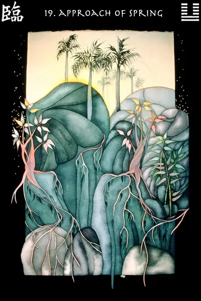 易經19卦: 臨，即春天的來臨。Covid 19 發生在2019年，並不是巧合。