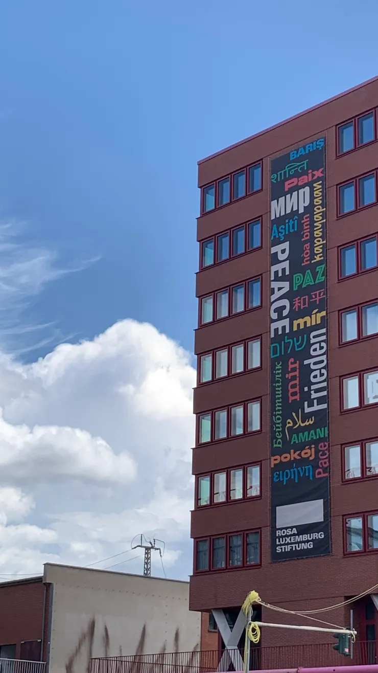 語言景觀｜柏林圍牆邊｜來自各國語言的自由
