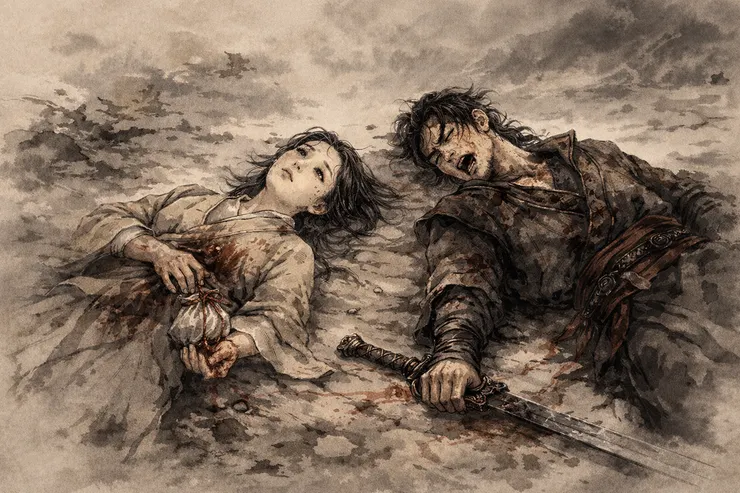 程灵素胡斐重伤