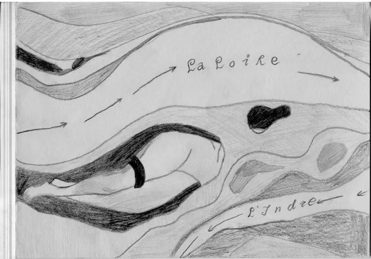 作者本人的素描練習