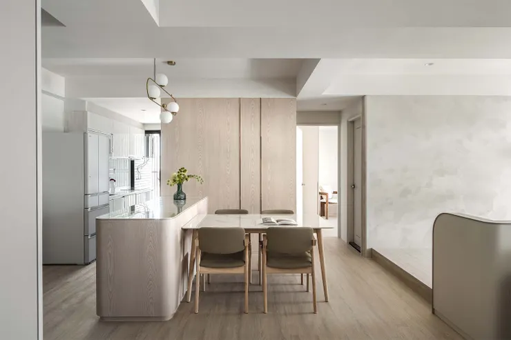 作品分享：室內 22 坪 2 房 - 現代簡約奶茶風｜高雄EHO室內設計 - 璟都心