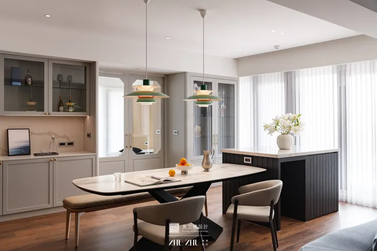 高雄室內設計|新美式實驗|新成屋|美式風格豪宅|豪宅設計