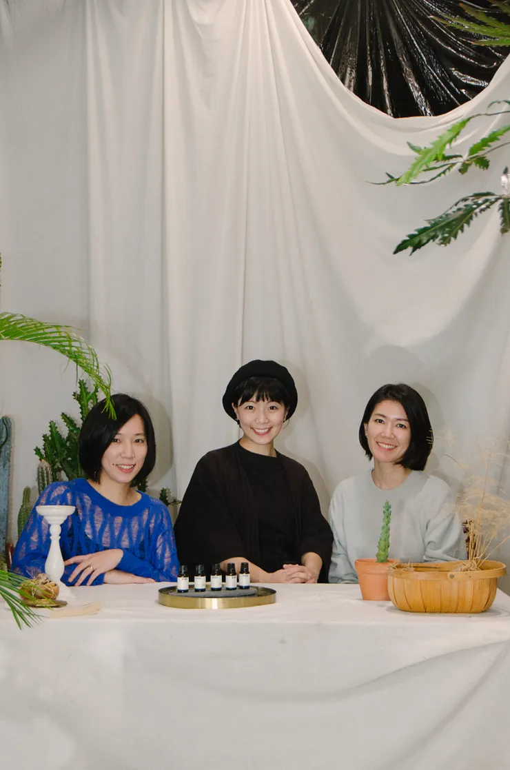  專訪照（左起：Kristin、Ruru、Jill）／攝影 ioauue