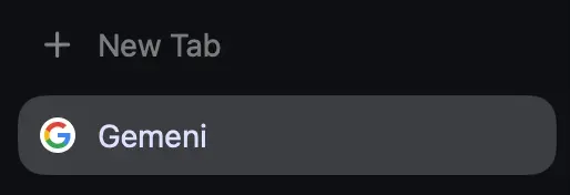 將title改成了：Gemeni。