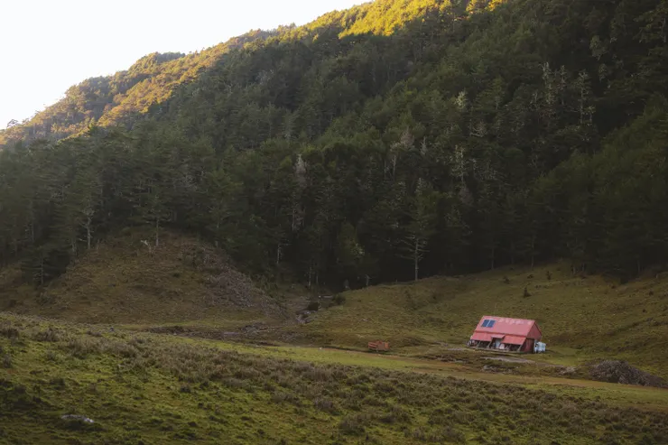 清晨的馬布谷，捨不得離開。
