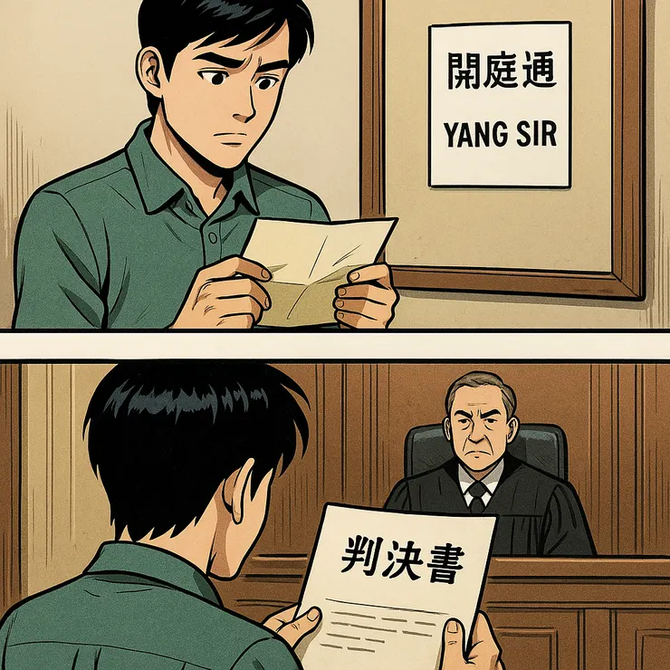 你不理法院,法院仍然會正常運作產出判決