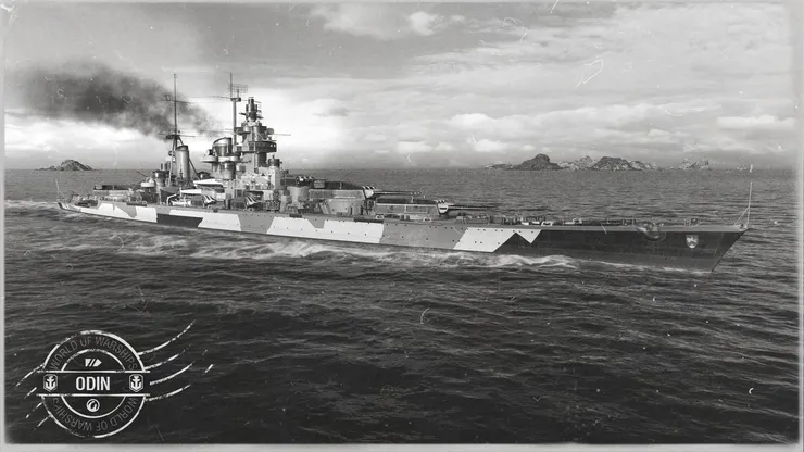 戰艦世界重建的奧丁號