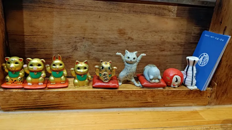 築地良味店內擺飾