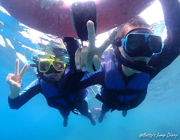 ▲2025屏東小琉球-浮潛、SUP/ 圖片來源：Betty's Jump Diary