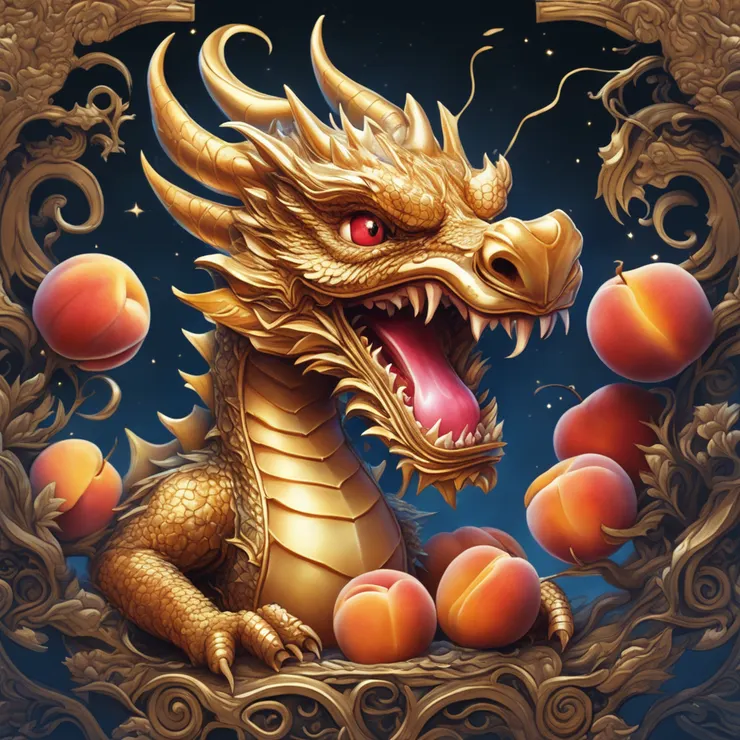 AI設計 小金與水蜜桃