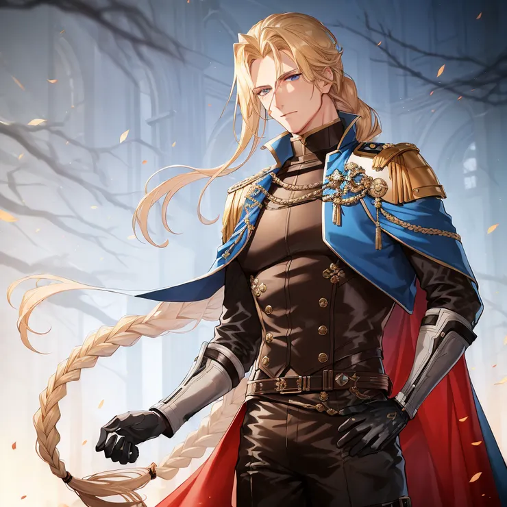 【伊利亞斯．萊薩爾】：伊利亞斯．萊薩爾，是一名流浪聖騎士，疏離的態度、總是一人行動卻近乎完美的任務完成率，各個城市都有伊利亞斯的流言，認識他、聽過他的人都覺得，他就像是神族直屬的神使一樣，神聖難以親近。但其實，被眾人頂禮膜拜的聖騎士大人，其實身負一半魔族中的血族血統，而這是他必須對世人隱藏的祕密，為了不被發現、也不再有傷害到他人的機會，他選擇獨自一人行走在這世間上。直到他去送了教導自己劍術的老師最後一面那天，他被老師臨終託付了一個麻煩。從此，伊利亞斯的背後多了一個小跟屁蟲，而流浪的旅途，似乎也不再如此孤寂。