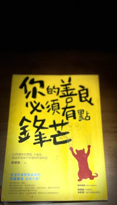 閱讀你的善良必須有點鋒芒