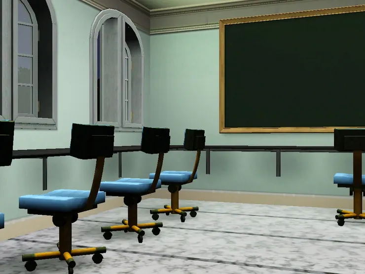 還可以一起看到黑板。